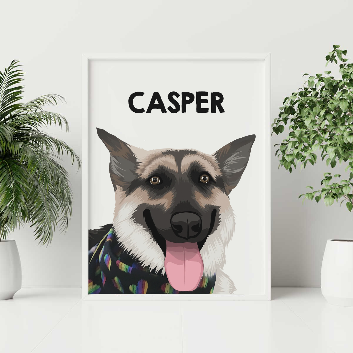 Hand-Drawn Pet Portraits