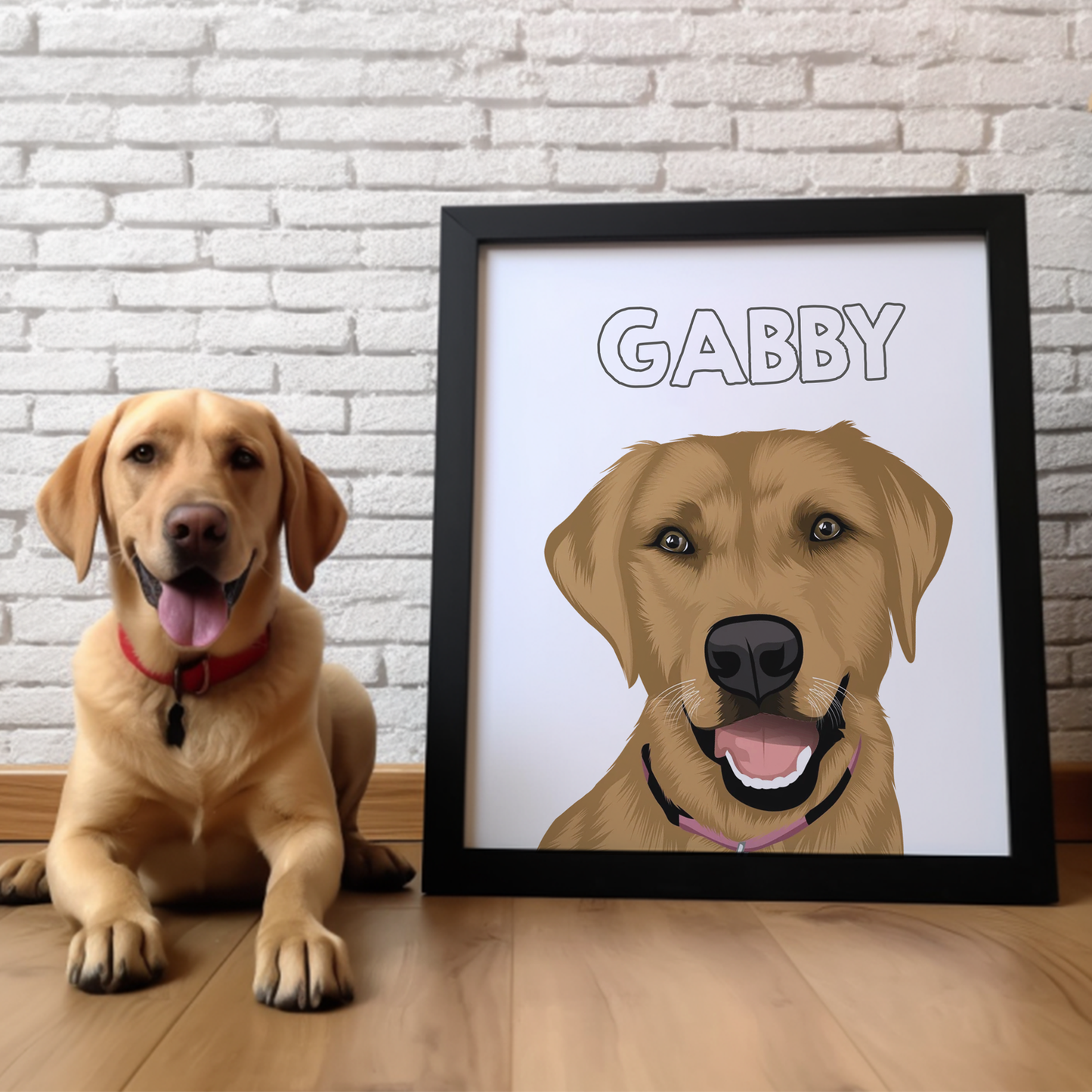 Hand-Drawn Pet Portraits