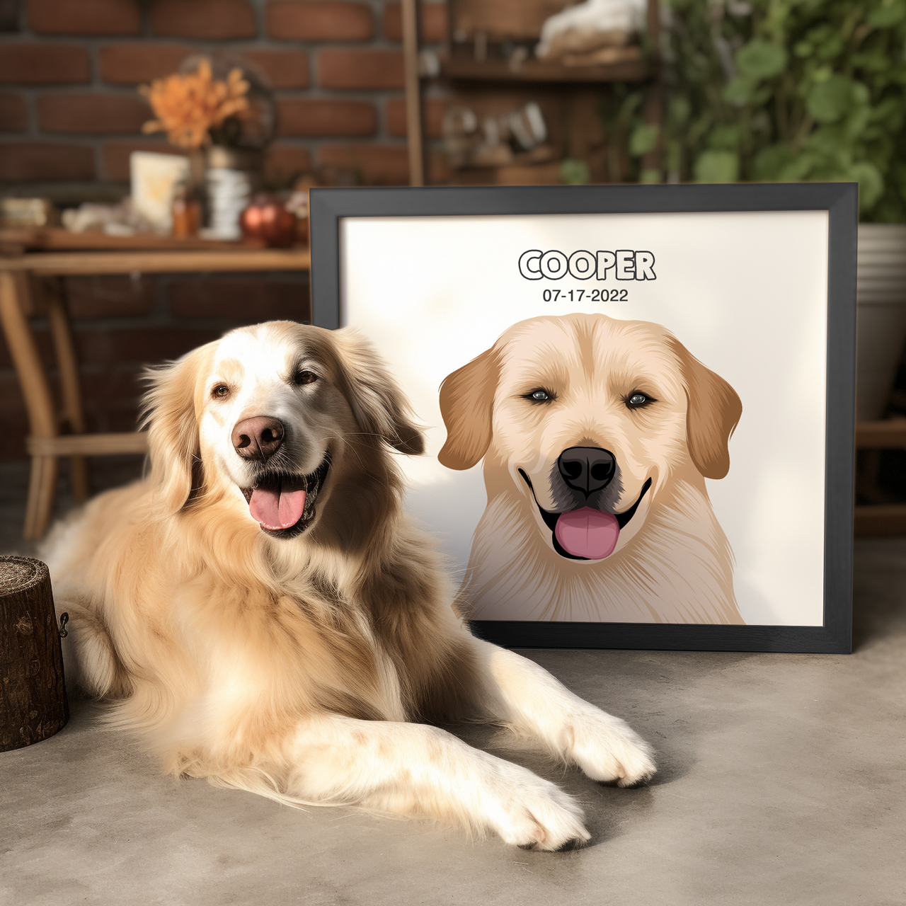 Hand-Drawn Pet Portraits