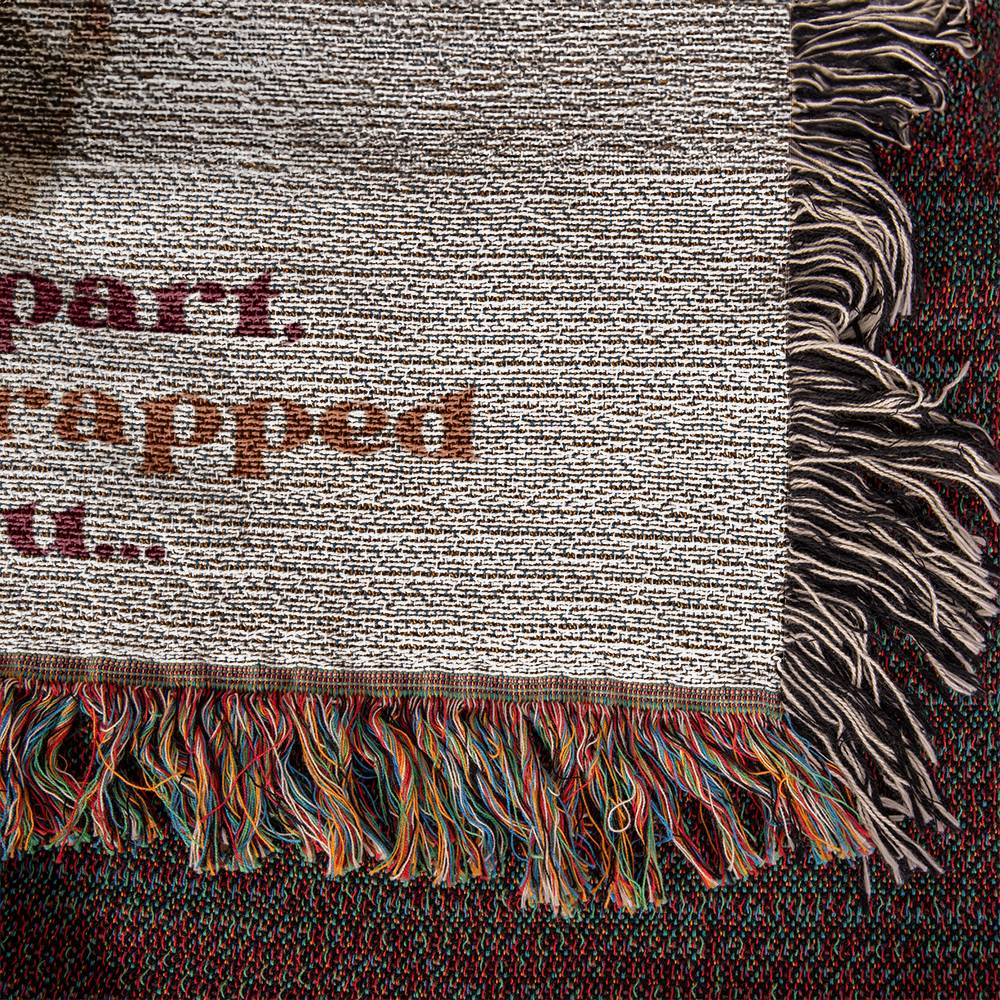 To My Bestie - Heirloom Personalized Woven Blanket