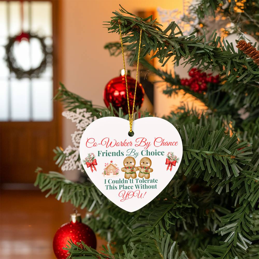 Co-Workers By Chance Ornament - 50% Off Here Only!