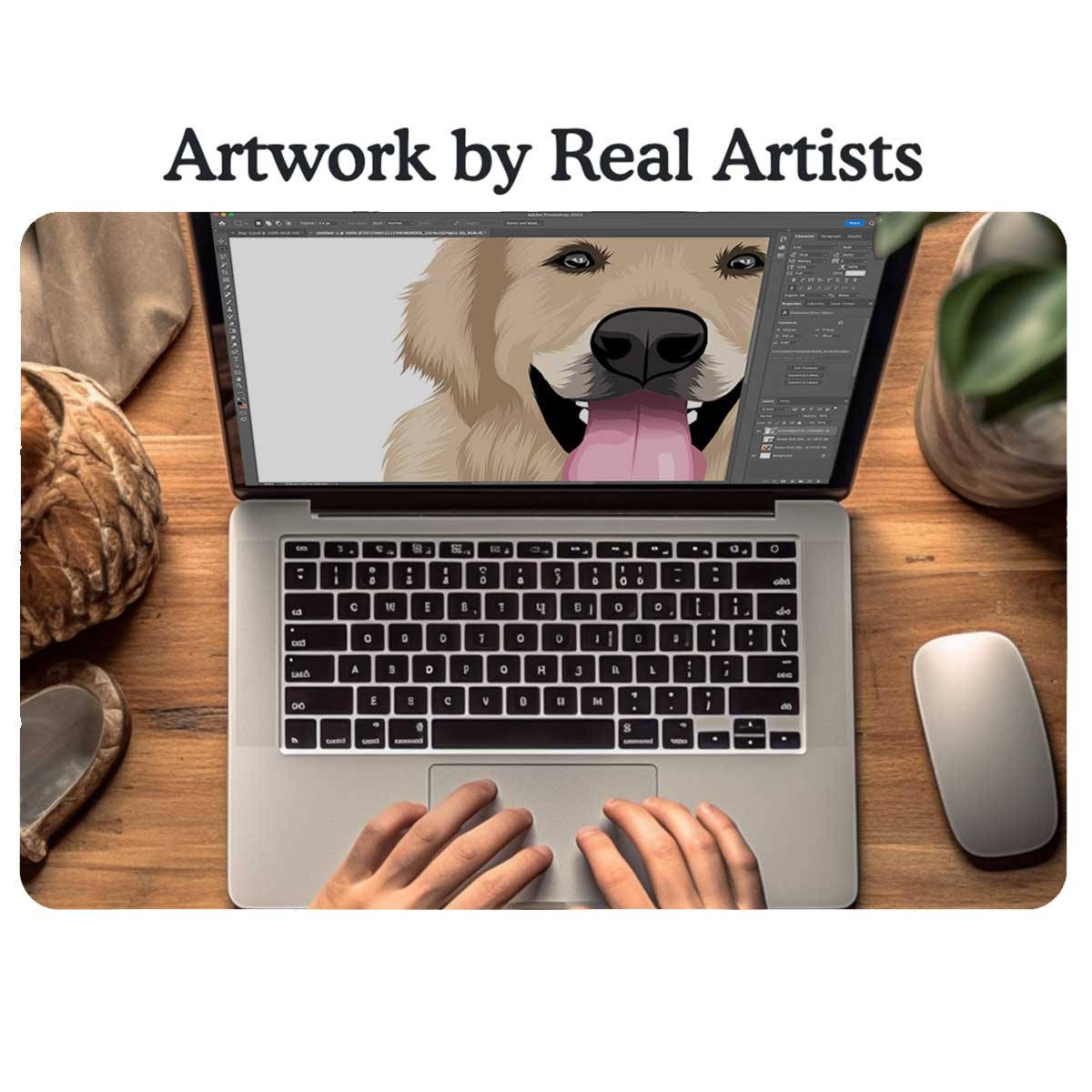 Hand-Drawn Pet Portraits