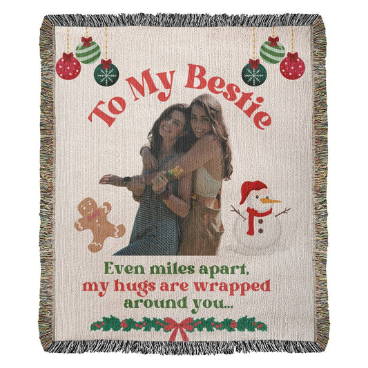 Miles Apart Friendship Woven Blanket – HUGE Pre-Black Friday Sale!